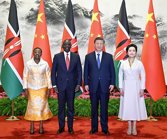 习近平同肯尼亚总统鲁托会谈1.jpg